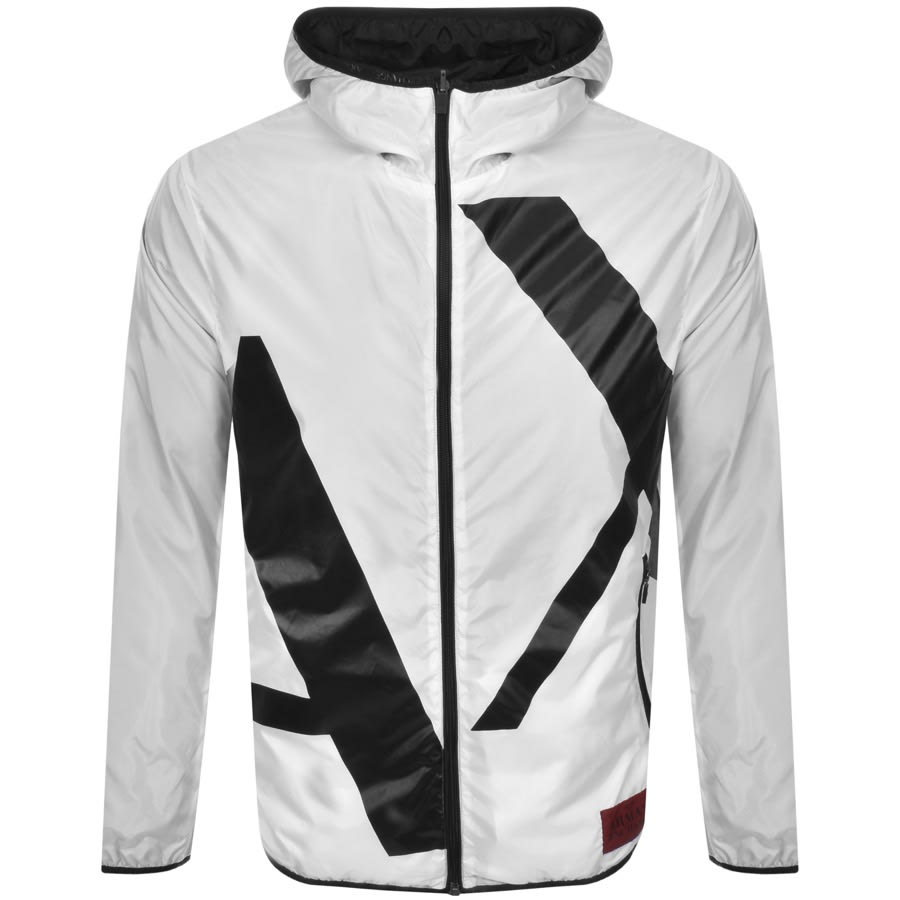 Alternative Image for ProductArmani Exchange Reversible Logo Jacket White3